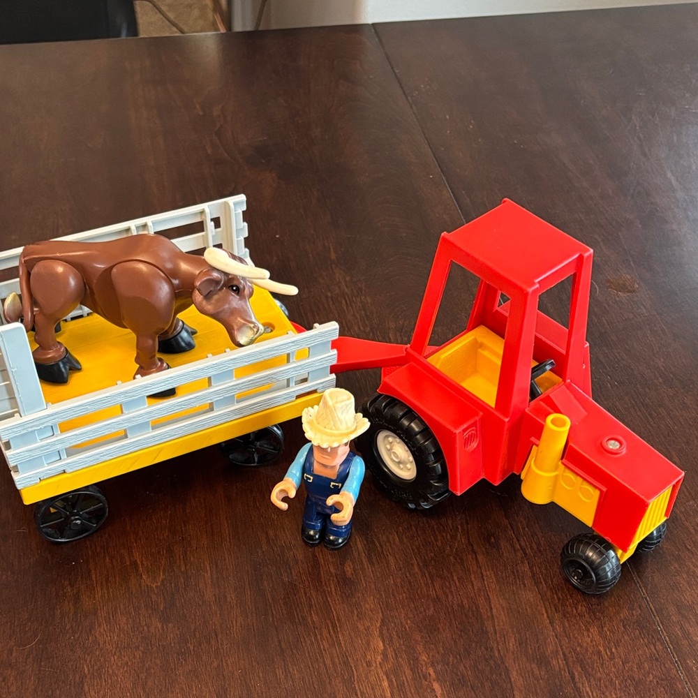 Vintage Fisher-Price Husky Helpers Farm Set 331